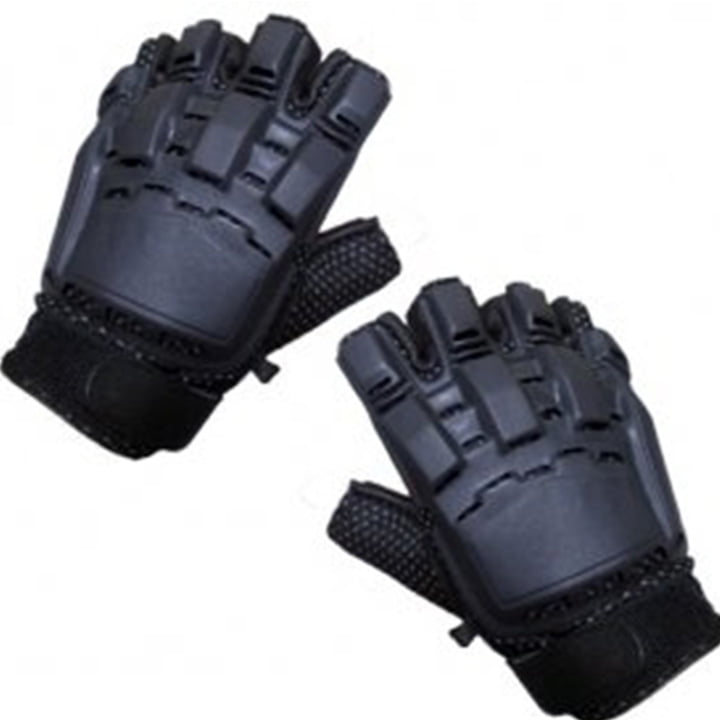 1/2 Finger Gloves ( XL )